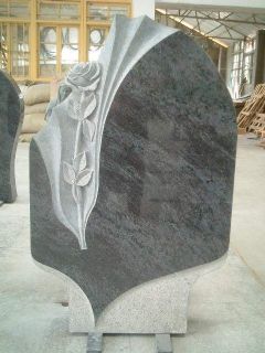 tombstone and monument