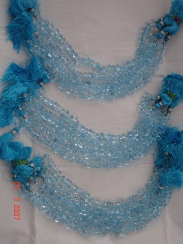 BLUE TOPAZ BEADS
