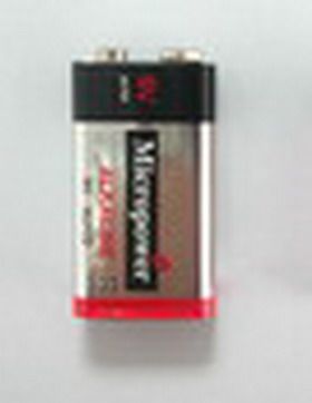 Alkaline 9V battery