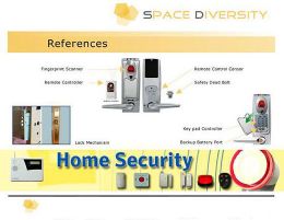 Alarm System & Fingerprint Door Lock