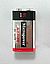 Alkaline 9V battery