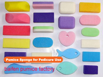 pumice sponge for pedicure use