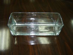Rectangle glass plate