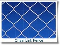 chain link fence