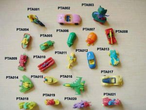 small plastic toys