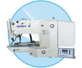 Computer-Controlled, High-Speed, Button Attaching Machine