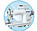 High-speed lock stitch sewing machin with auto-trimmer