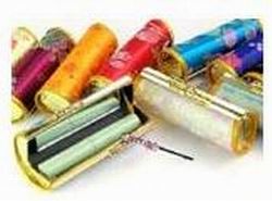 satin lipstick box