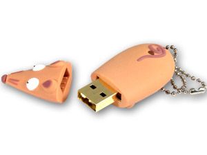 Rubber Mouse USB Flash Drive