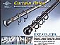 Curtain poles