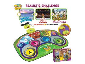 Realistic Challenge - 3 In 1 TV Game Mat