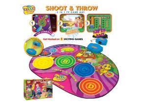 Shoot & Throw - 3 In 1 TV Game Mat