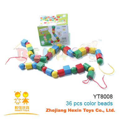 36 pcs color beads