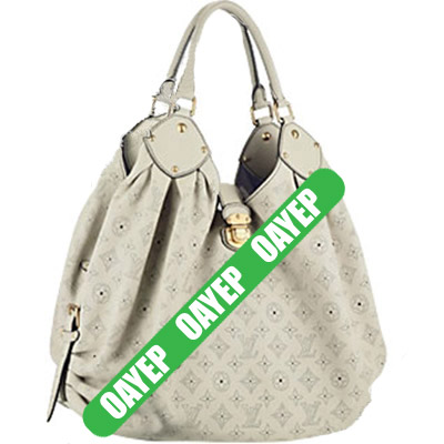 Louis Vuitton Monogram Mahina XXL Tote Bag Beige m95546