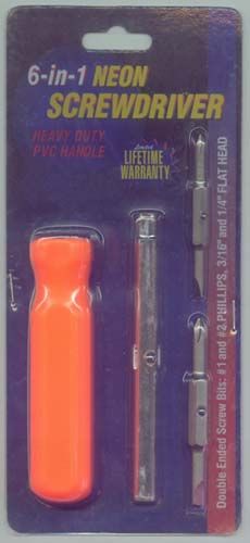 screwdriver set 6-in-1 
