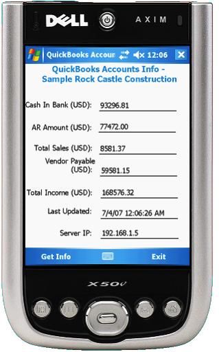 Mobile SalesPerson for Accpac