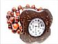watches done en material coconut, coconut watches