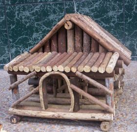 Wood & Vine Birdhouse