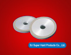 Diamond bruting wheels