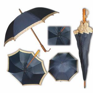 wooden shaft umbrella 