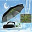 windproof umbrella three folding 