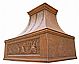 Copper range hood