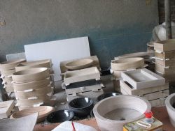 stone sink, stone wash basin