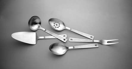 Stainless Steel Serving Utensils by Gunjan Kitchenware