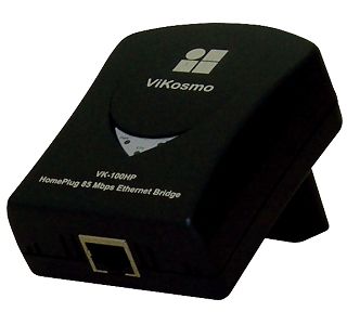 HomePlug 85Mbps Ethernet Bridge