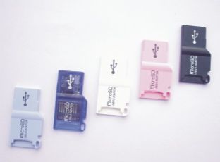 SUN-3H Ultrathin USB Micro SD T Flash Card Reader