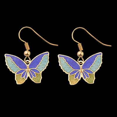 Cloisonne earring 