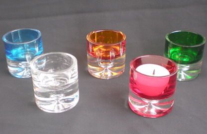 glass candle holders, glasswares, tealight, candle