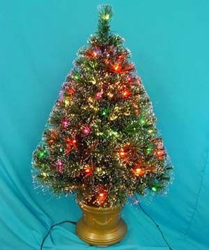 fibre optic Christmas tree