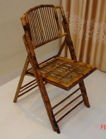 bamboo folding chair