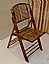 bamboo folding chair