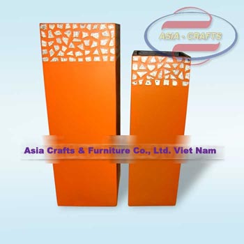 Lacquer Vase: Striking Color And Unique Finish