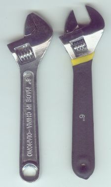 Adjustable wrenches