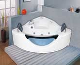 massaging bathtub