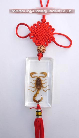 Insect Amber Crafts - Chinese Knots