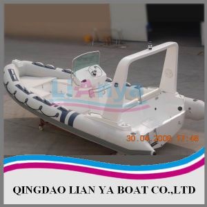rubber / pvc inflatable boat with CE