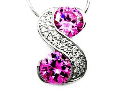 Sterling Silver Pendant with Cz