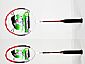 Super Hi-Graphite badminton racket with NANO-Technology
