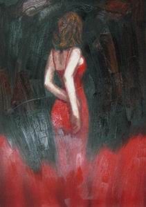 Dancer oil painting wholesale