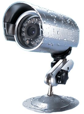Waterproof and night vision CCD camera