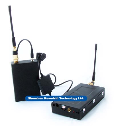 Wireless Color CCD spy hidden button camera