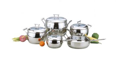apple shape cookware set