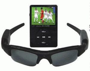 Camera Sunglasses 1GB MP4 Player