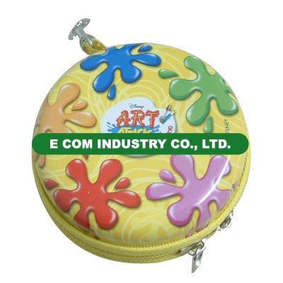 Round Tin Coin Purse