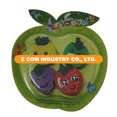Fruit Eraser Set