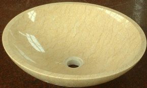 Beige Marble sink and Basin